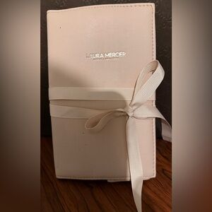 Laura Mercier Elegant Cream Pouch with Ribbon